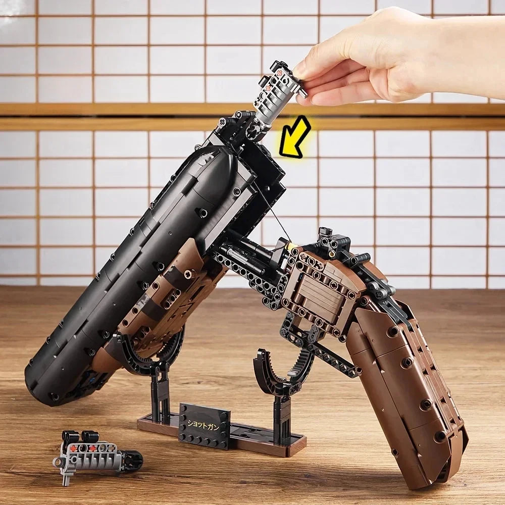 Creative Military Hobbies Shotgun Building Blocks