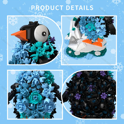 MOC Ice Bloom Penguin Polar Ocean Animal Building Blocks