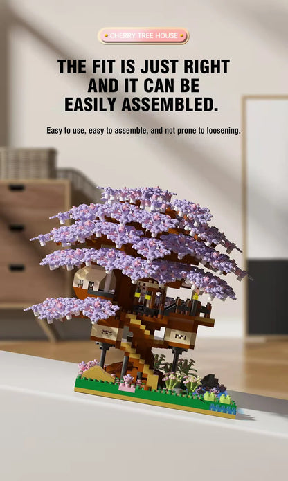 Flower Tree Building Blocks Set DIY Bricks