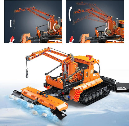 Technical Engineering Snowfield Vehicle Remote