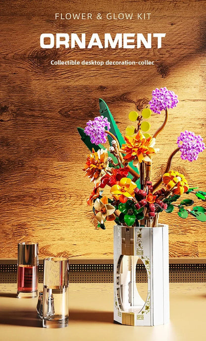 Daisy Bouquet Flower Model Bricks