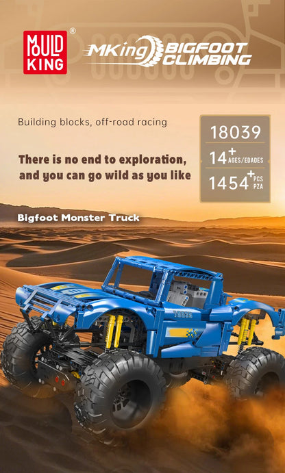 Off-Road Buggy Bigfoot Climbing Car Model