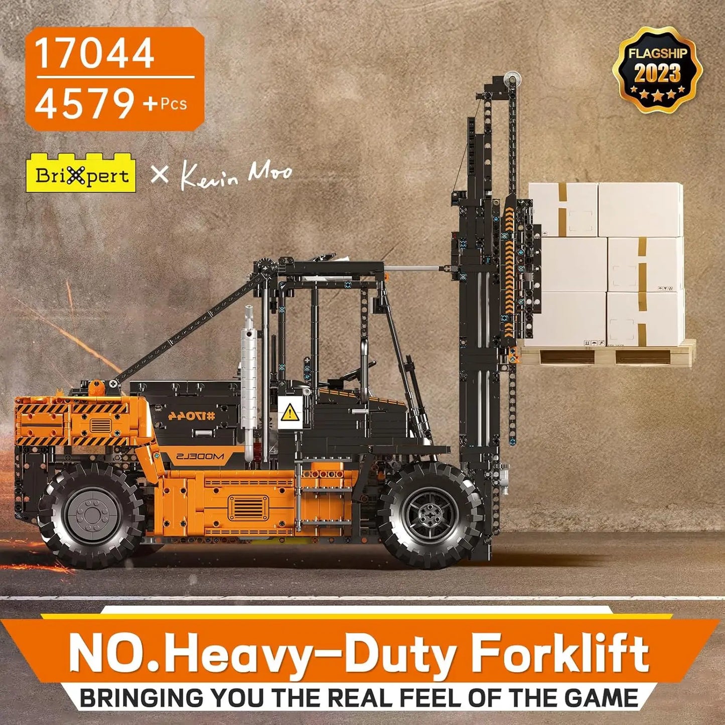 Heavy Duty Forklift Truck App-Controlled