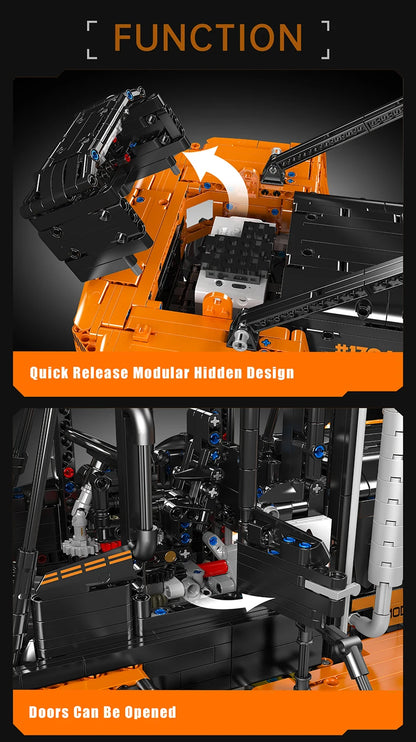 Heavy Duty Forklift Truck App-Controlled