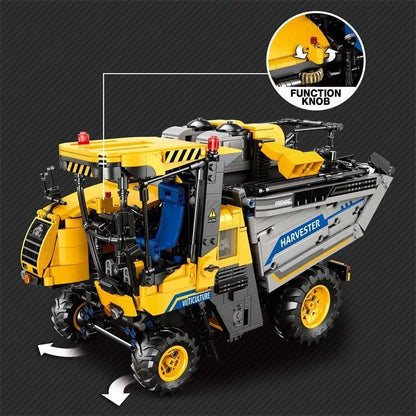 Grape Harvesting Machine Adult High-Difficulty Building Blocks