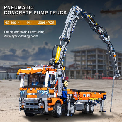 Pneumatic Concrete Pump Truck Model