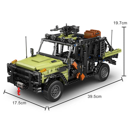 Special Assault Vehicle Building Blocks Remote Control Military Off-Road Truck Brick