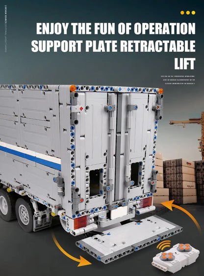 RC Motorized Wing Body Truck Blocks Bricks