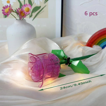 KNEW BUILT Flower Bouquet 3D Model Toy Mini Build Blocks