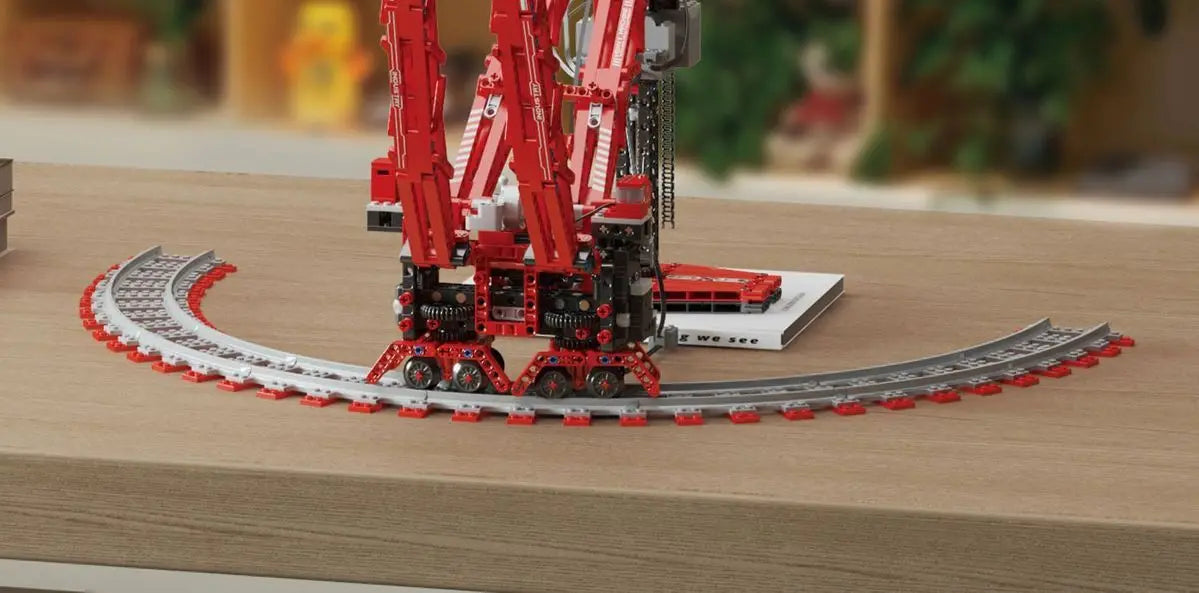 RC Crane Building Blocks Bricks Assembling Model