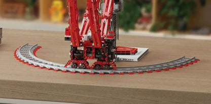 RC Crane Building Blocks Bricks Assembling Model