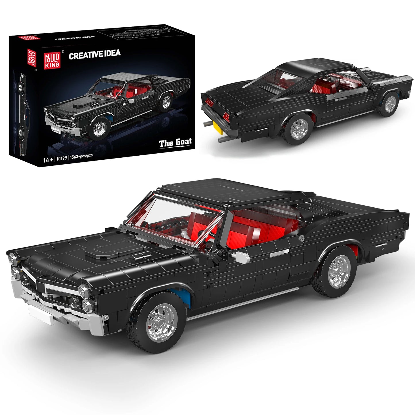 Vintage Racing Car Toy Technical American GTO Sports Car