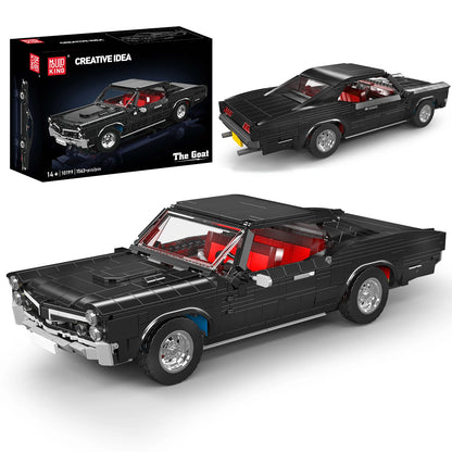 Vintage Racing Car Toy Technical American GTO Sports Car