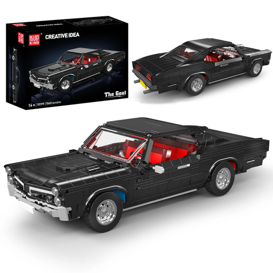 Vintage Racing Car Toy Technical American GTO Sports Car