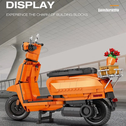 Scooter Assembly Particle Building Blocks