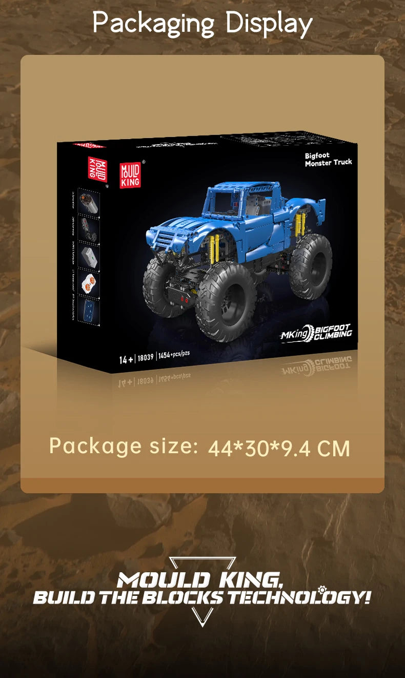 Off-Road Buggy Bigfoot Climbing Car Model