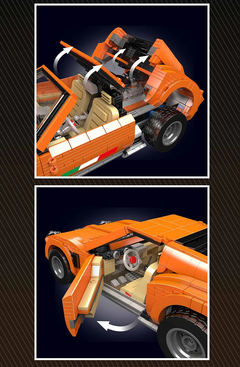 Miura P400 Supercar Racing Car