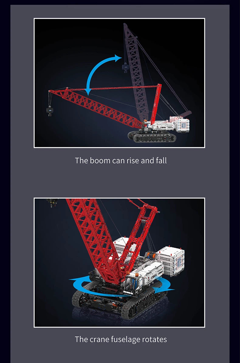 Crawer Crane Building Block Assembly