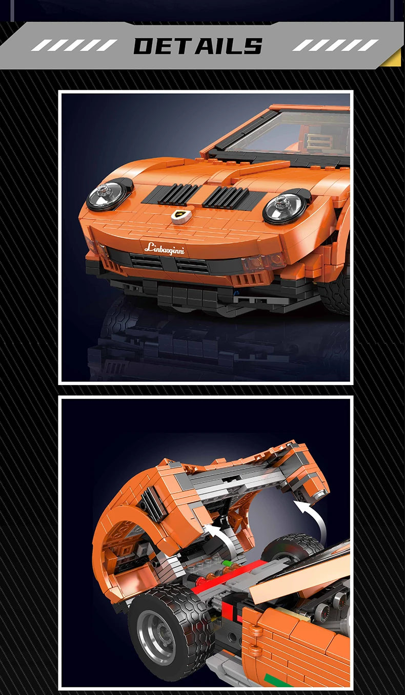 Miura P400 Supercar Racing Car