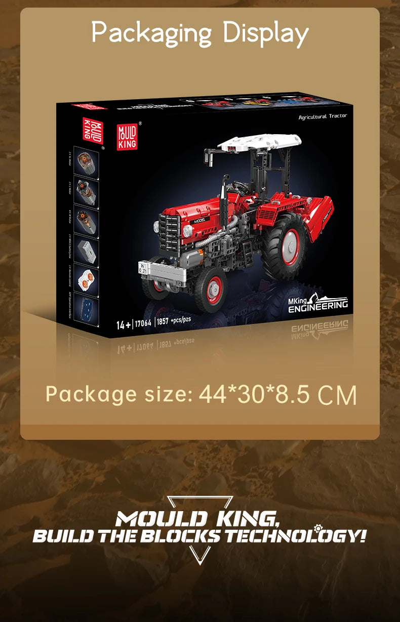 Agricultural Tractor Truck Bricks