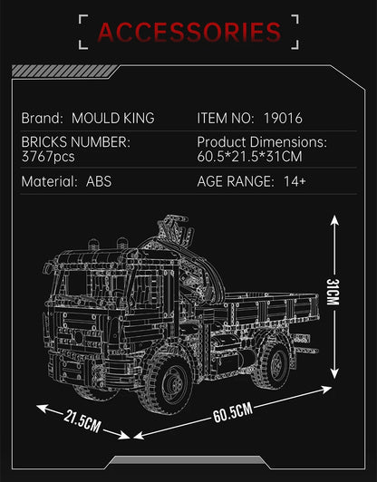 App Controlled Mobile Crane Truck