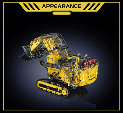 Excavator R9800 APP Controlled Building Blocks Set  with 6 Motors ﻿