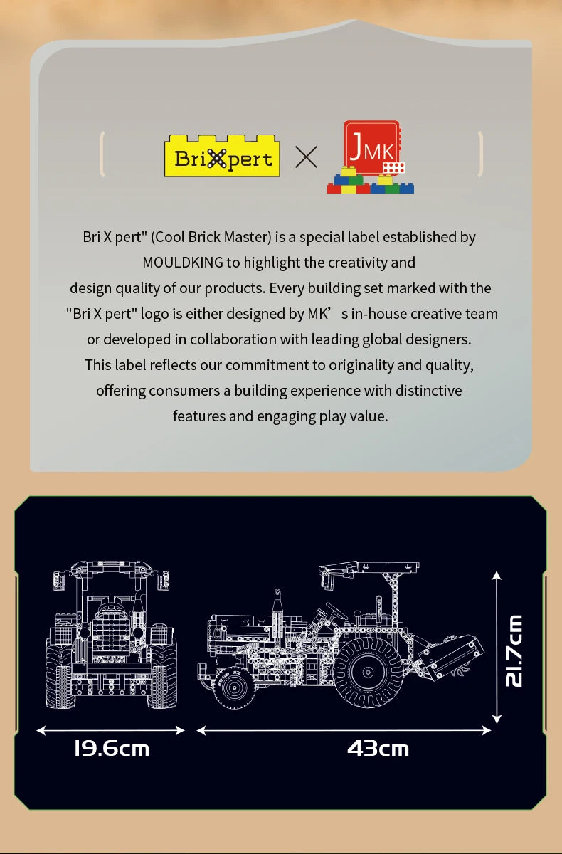 Agricultural Tractor Truck Bricks