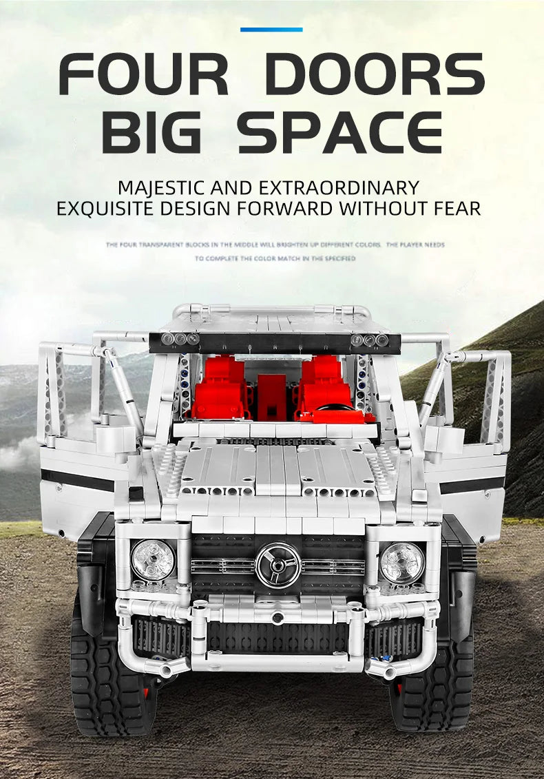 APP&RC Motorized G63 6X6 Off-Road SUV Car