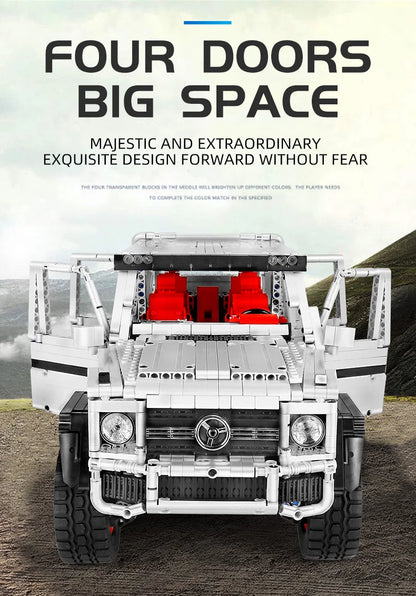 APP&RC Motorized G63 6X6 Off-Road SUV Car