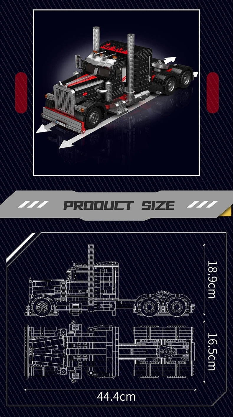 American Truck Model Building Blocks