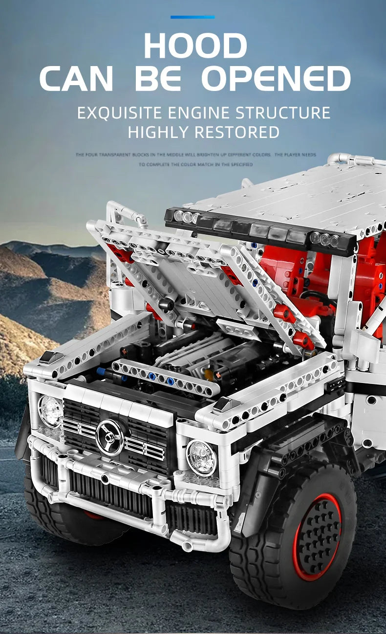 APP&RC Motorized G63 6X6 Off-Road SUV Car