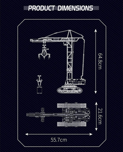 RC Crawler Crane Model Building Block