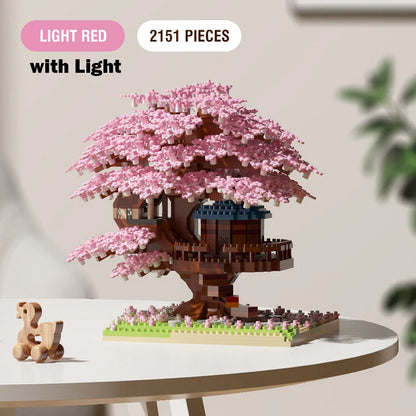 Flower Tree Building Blocks Set DIY Bricks