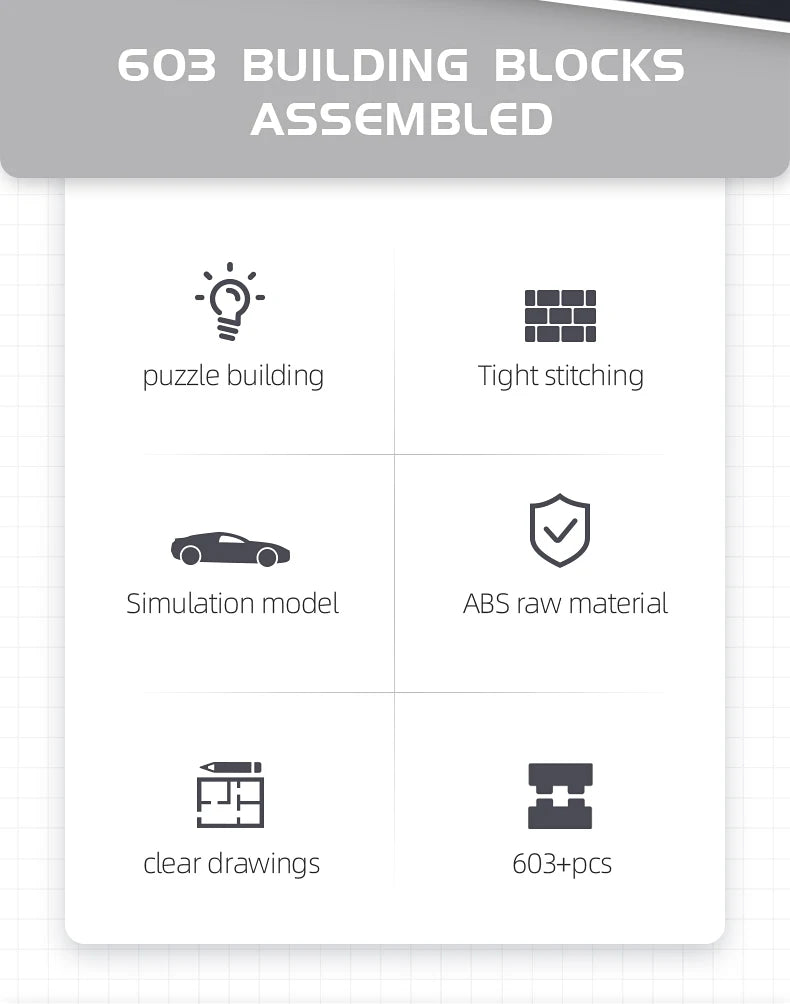 Car Set The Mini Ghost Bustered ECTO-1 Movie Car Model