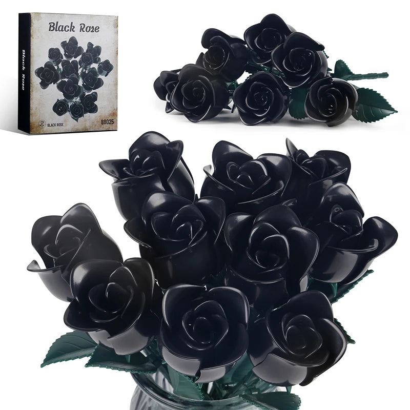 Creative Romantic Black Rose Flower Bouquet