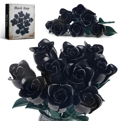 Creative Romantic Black Rose Flower Bouquet