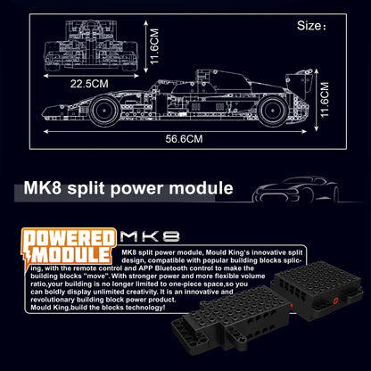 RC F1 Racing Car Building Set