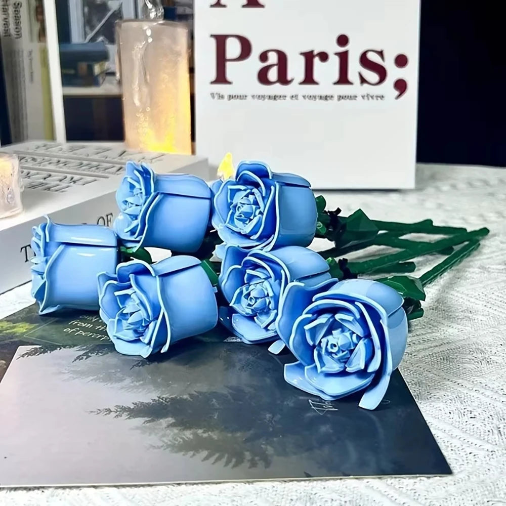 KNEW BUILT Flower Bouquet 3D Model Toy Mini Build Blocks