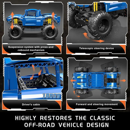 Off-Road Buggy Bigfoot Climbing Car Model