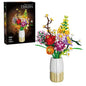 Flower Bouquet Building Blocks Rose Daisy Hyacinth