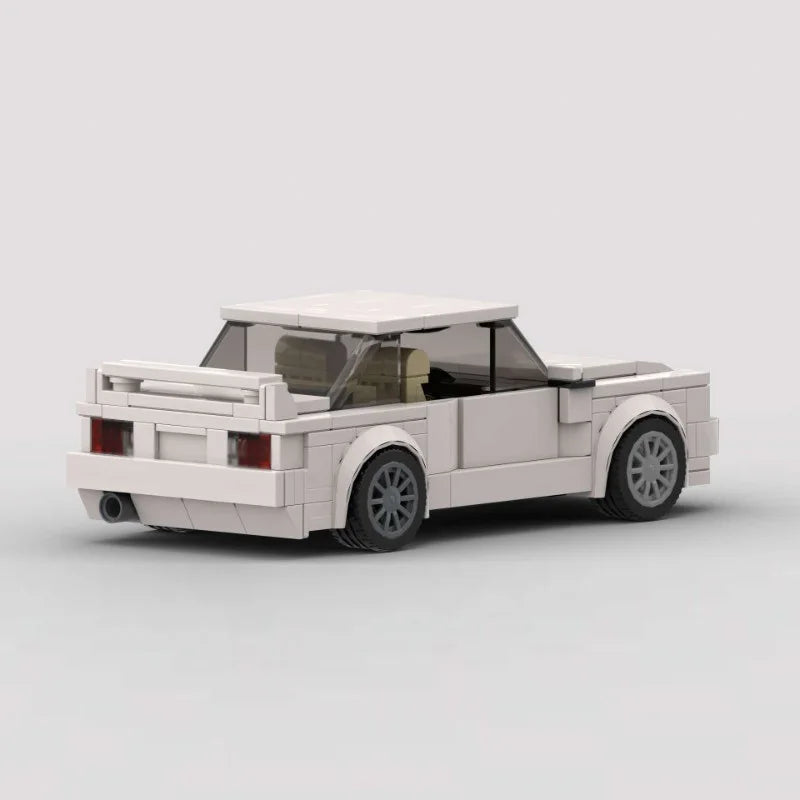 Sedan Modular White Car Suit