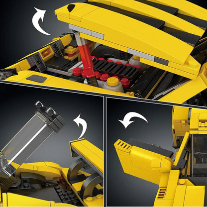 Cre Viper Supercar Building Blocks