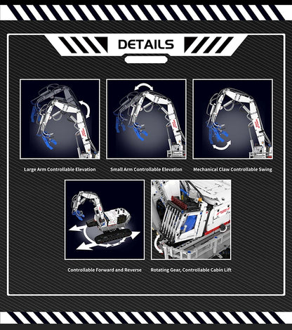 RC Building Demolition Machine Building Block