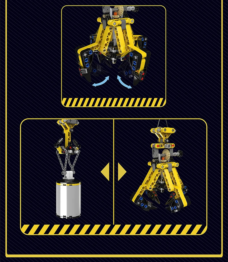 RC Crawler Crane Model Building Block