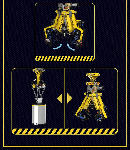 RC Crawler Crane Model Building Block