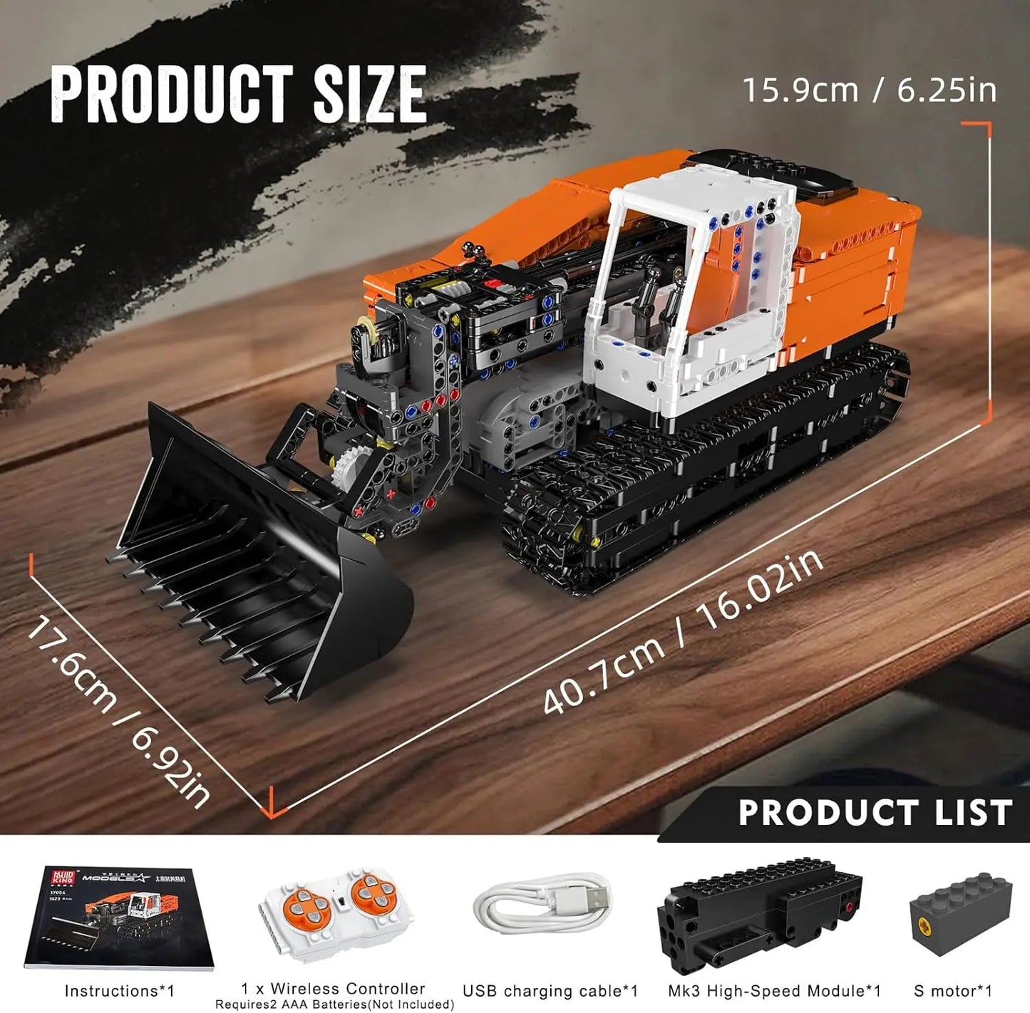 Crawler Loader Technical Building Blocks Truck