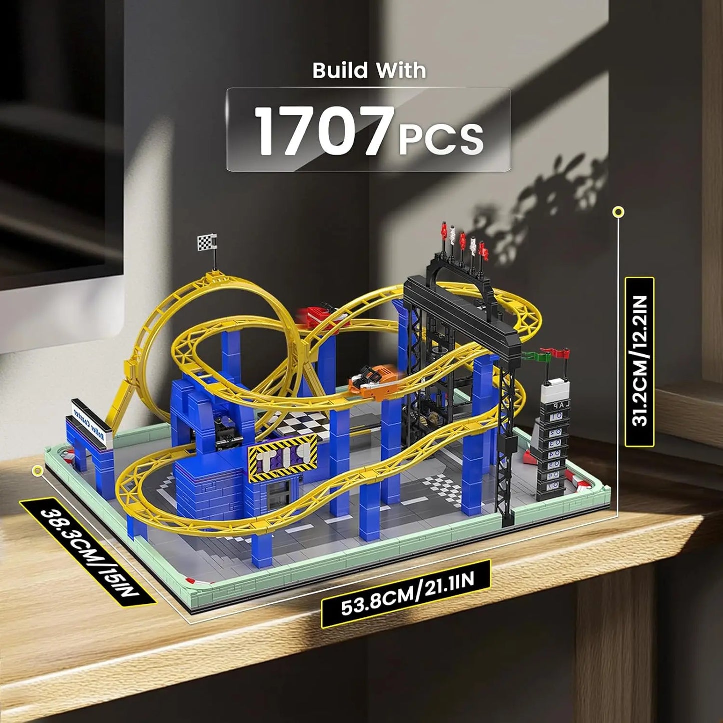 Creative Ideal Roller Coaster Building Blocks