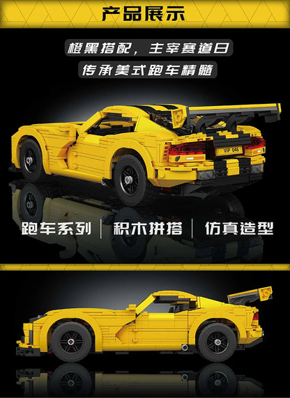 Cre Viper Supercar Building Blocks