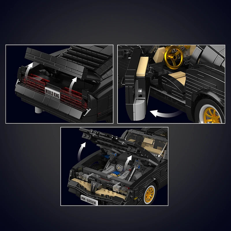 Firebird Retro American Sports Car Building Block