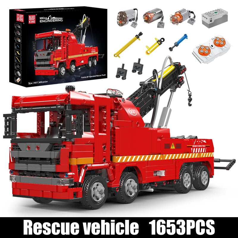 Air-Operated Rescue Truck Building Block
